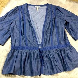 Matilda Jane light jacket with small tie